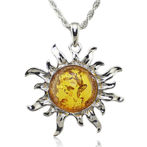 Blazing Sun Necklace - Done by Lemon necklace