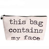 This (Makeup) Bag Contains My Face - Done by Lemon Makeup bag