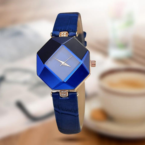 Geometric Crystal Quartz Watch - Done by Lemon Watch