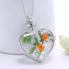 Forever Flower Heart Necklace - Done by Lemon necklace