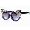 Done By Lemon™ Jeweled Cat-Eye Sunglasses - Done by Lemon Sunglasses