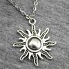 Silver Sun Necklace - Done by Lemon necklace