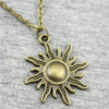 Silver Sun Necklace - Done by Lemon necklace