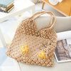 Knitted Beach Handbag - Done by Lemon Handbag