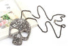 Garden Skull Necklace - Done by Lemon skull pendant