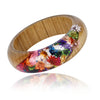 Dried Flower Bangle - Done by Lemon bracelet